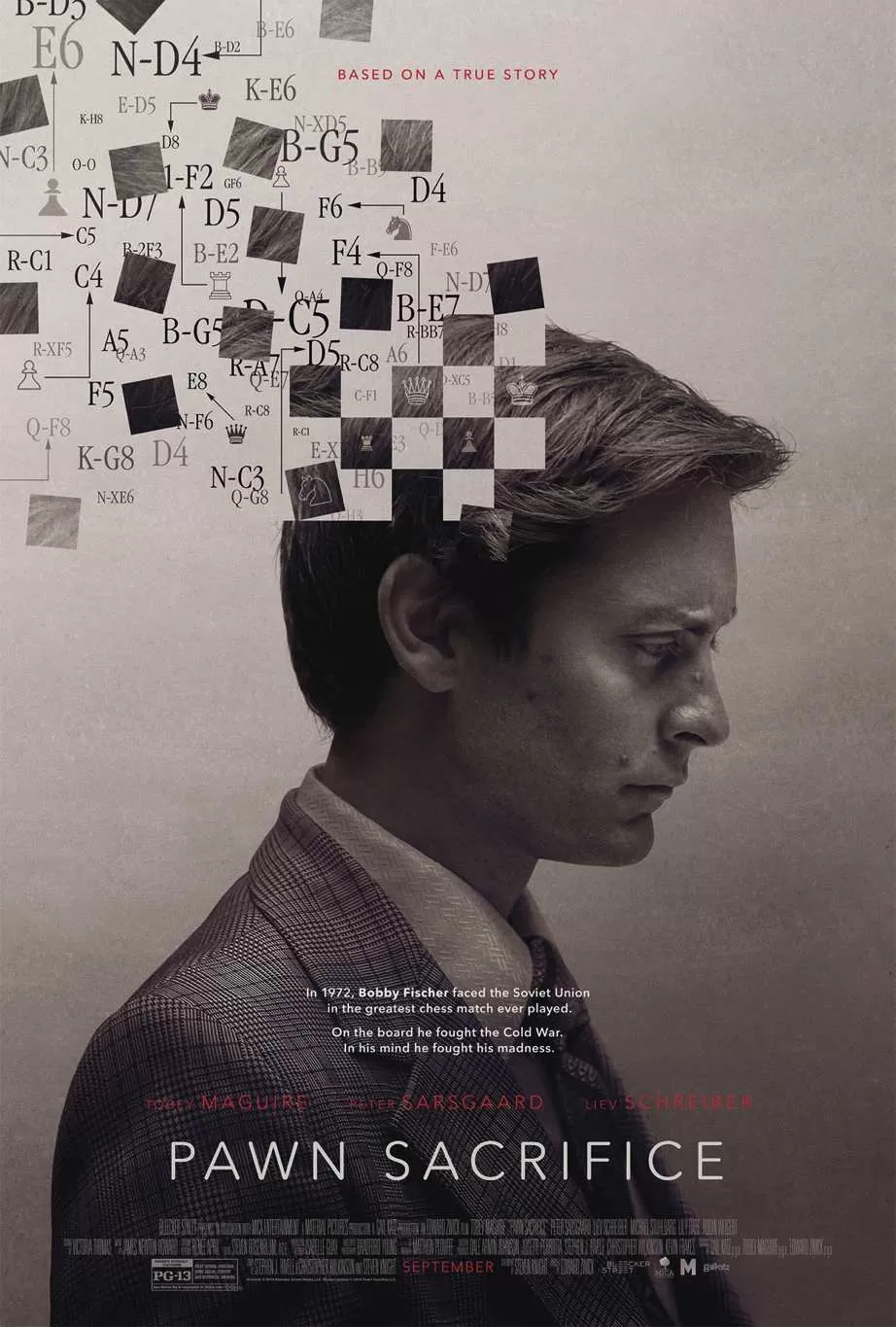 Pawn Sacrifice (2014) เดิมพันชาติรุกฆาตโลก ดูหนังออนไลน์ HD