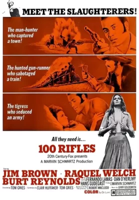100 Rifles (1969) ศึกเม็กซิกัน ดูหนังออนไลน์ HD