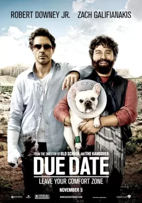 Due Date (2010) คู่แปลก ทริปป่วน ร่วมไปให้ทันคลอด ดูหนังออนไลน์ HD