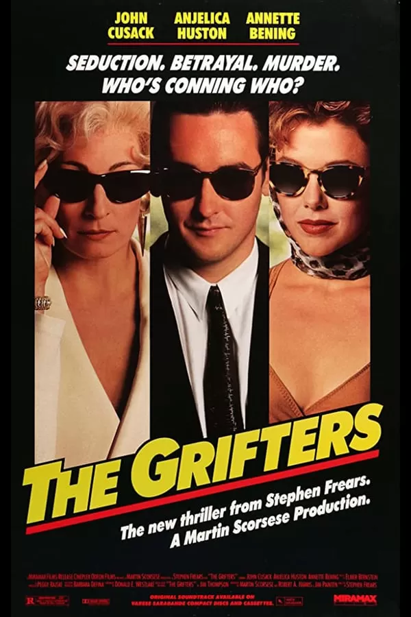 The Grifters (1990) ขบวนตุ๋นไม่นับญาติ ดูหนังออนไลน์ HD