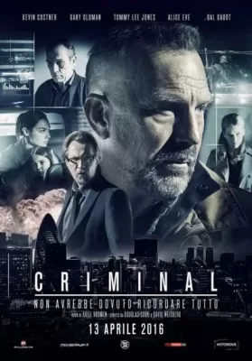 Criminal (2016) คนสมองเดือด ดูหนังออนไลน์ HD