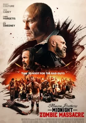 The Manson Brothers Midnight Zombie Massacre (2021) พี่น้องแมนสัน ฆ่าระห่ำซอมบี้ยามเที่ยงคืน ดูหนังออนไลน์ HD