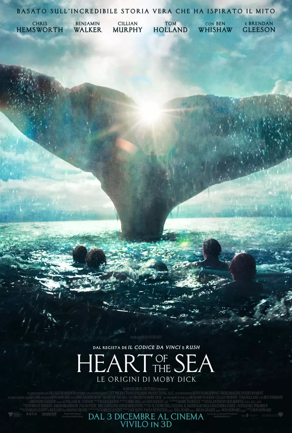 In the Heart of the Sea (2015) หัวใจเพชฌฆาตวาฬมหาสมุทร ดูหนังออนไลน์ HD