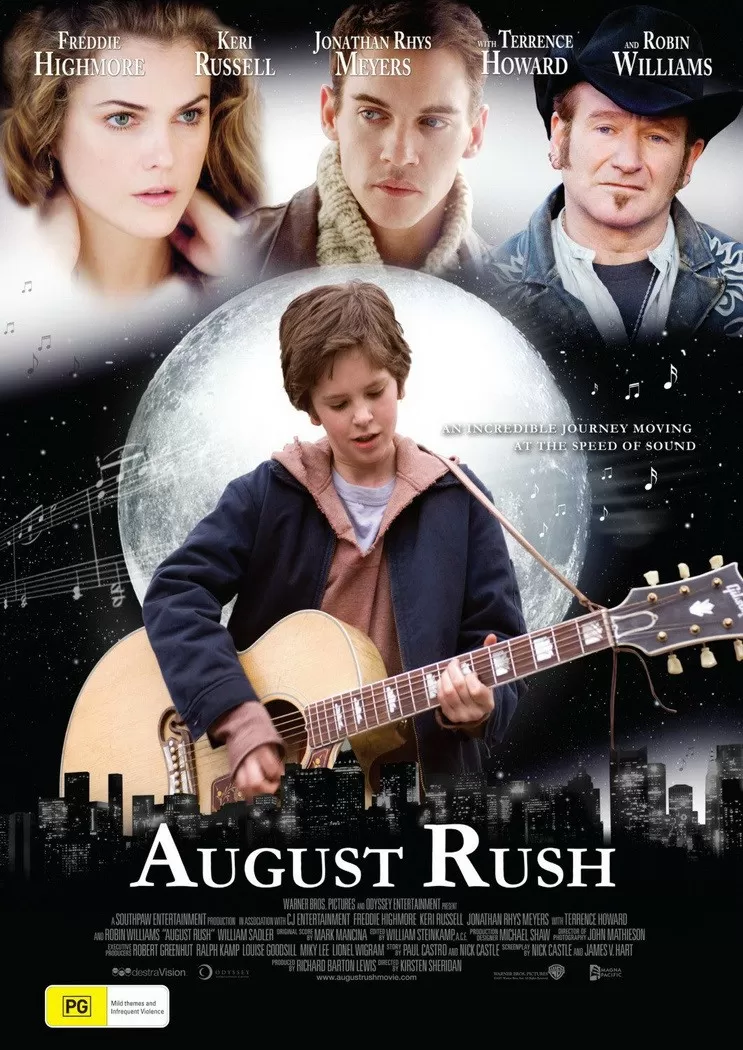 August Rush (2007) ภาพยนต์เกี่ยวกับดนตรี ดูหนังออนไลน์ HD