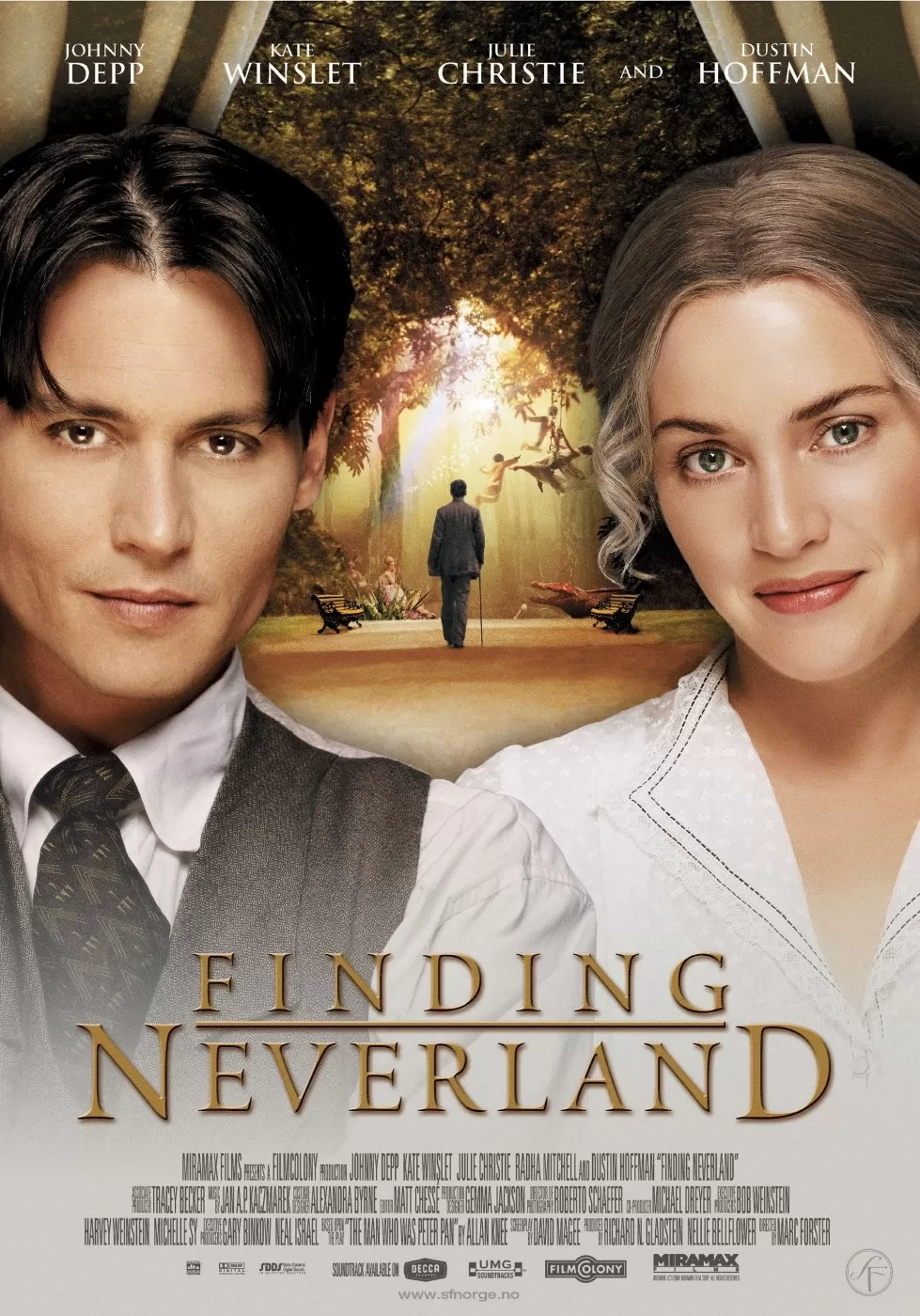 Finding Neverland (2004) เนเวอร์แลนด์ แดนรักมหัศจรรย์ ดูหนังออนไลน์ HD