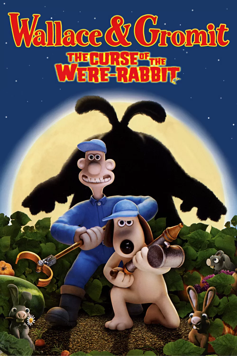 Wallace and Gromit Curse Of The Were-Rabbit (2005) วอลเลซแอนด์กรอมมิท กู้วิกฤตป่วน สวนผักชุลมุน ดูหนังออนไลน์ HD