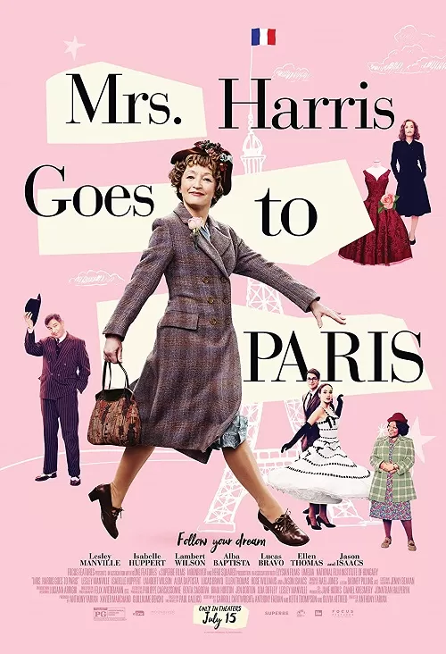 Mrs. Harris Goes to Paris (2022) มิสซิสแฮร์ริสไปปารีส ดูหนังออนไลน์ HD